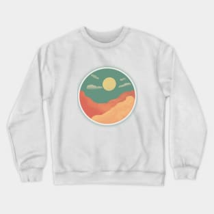 Desert Landscape Crewneck Sweatshirt